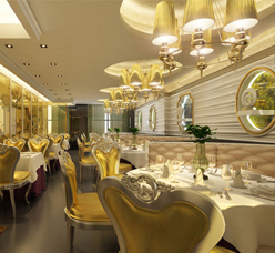 蘭州絲路驛站餐廳-空間照明設計