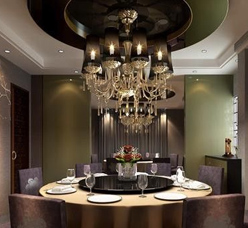 香港歐式餐廳--空間照明設計