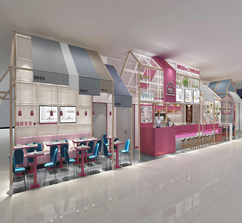 光柏士燈光改造案例丨海鮮食客餐廳