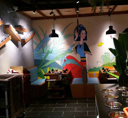 光柏士燈光設計案例丨凱巷子酸湯牛肉火鍋