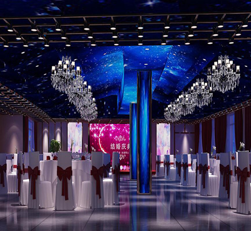 光柏士燈光設計案例丨酒樓餐廳宴會廳