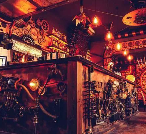 酒吧餐吧音樂餐吧燈光布局案例賞析