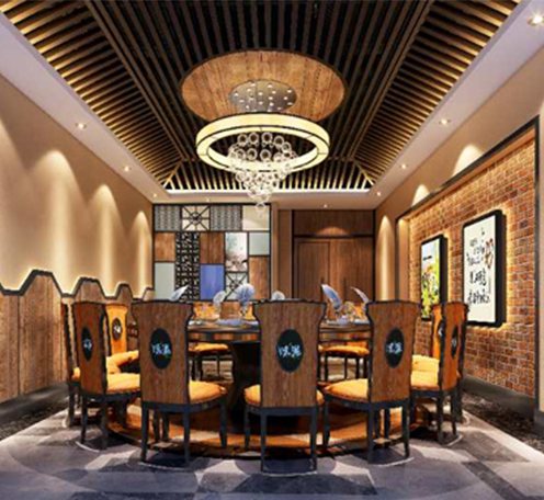 光柏士燈光改造案例丨深圳石巖味派時尚餐飲店燈光指導