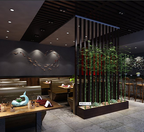 光柏士燈光改造案例丨花悅日式料理店