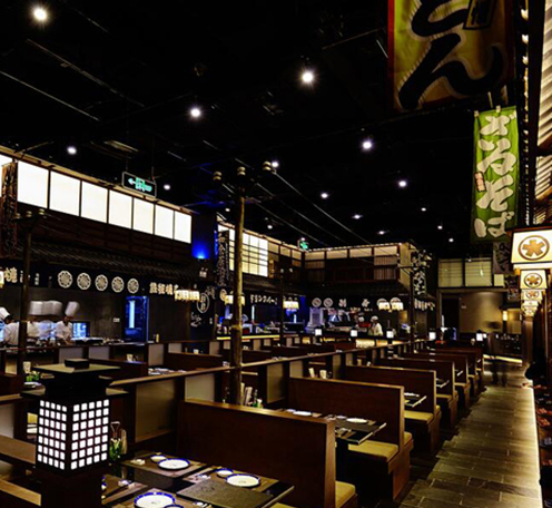 光柏士燈光設計案例丨萬膳日本料理