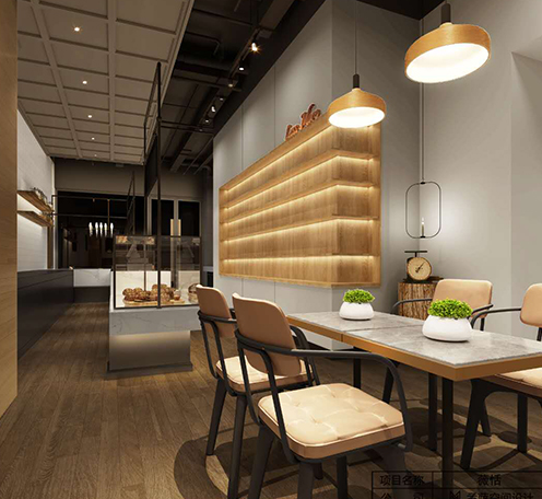 光柏士燈光改造案例丨微恬樂麥蛋糕房面包店