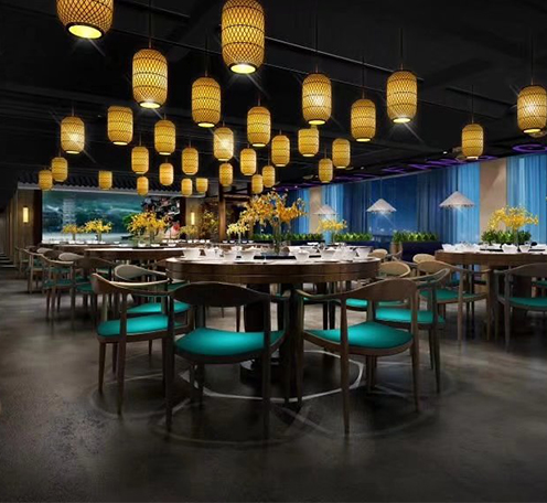 光柏士燈光設計案例丨廣州漁意私房菜燈光指導