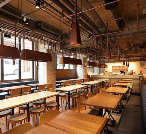 餐廳燈具應用|餐飲燈光設計與空間關系的重要性