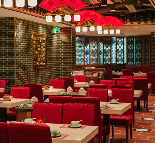 光柏士燈光設計案例丨上海豐圓軒酒樓