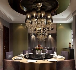 香港歐式餐廳--空間照明設計