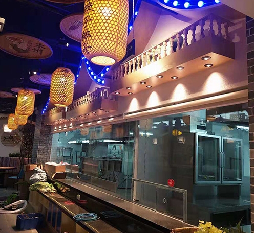 光柏士燈光設計案例丨惠州嫂子辣子缽子燈光調節