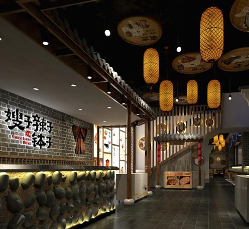 光柏士燈光設計案例丨惠州嫂子辣子缽子