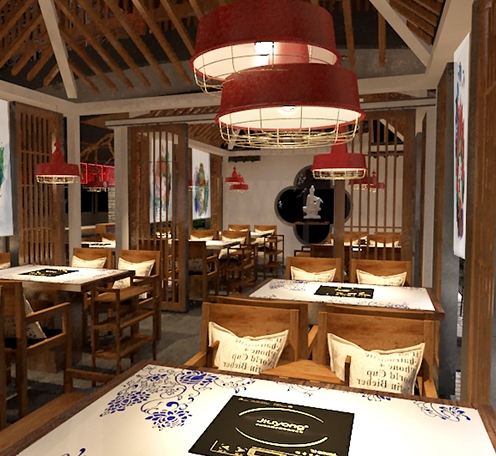 光柏士燈光設計案例丨四川麻辣英雄餐飲店 光柏士燈光設計案例丨四川麻辣英雄餐飲店