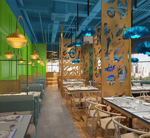 光柏士燈光設計案例丨深圳淘鮮餐廳店 光柏士燈光設計案例丨深圳淘鮮餐廳店