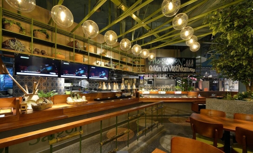 餐飲照明情景櫥窗設計--燈光與色彩的“潛規則”