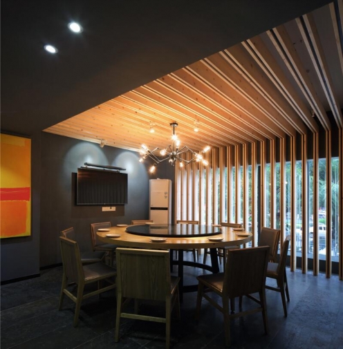 餐飲照明燈光設計的不同營造出不同的餐飲氛圍