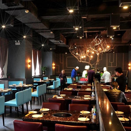 餐廳用什么燈，餐廳用什么光色？餐飲照明設計