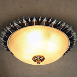 復古餐廳吸頂燈