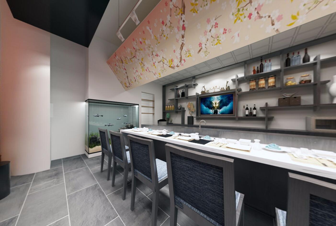 日式餐廳用什么燈？友屋日式餐廳店燈光改造餐廳燈具配套方案