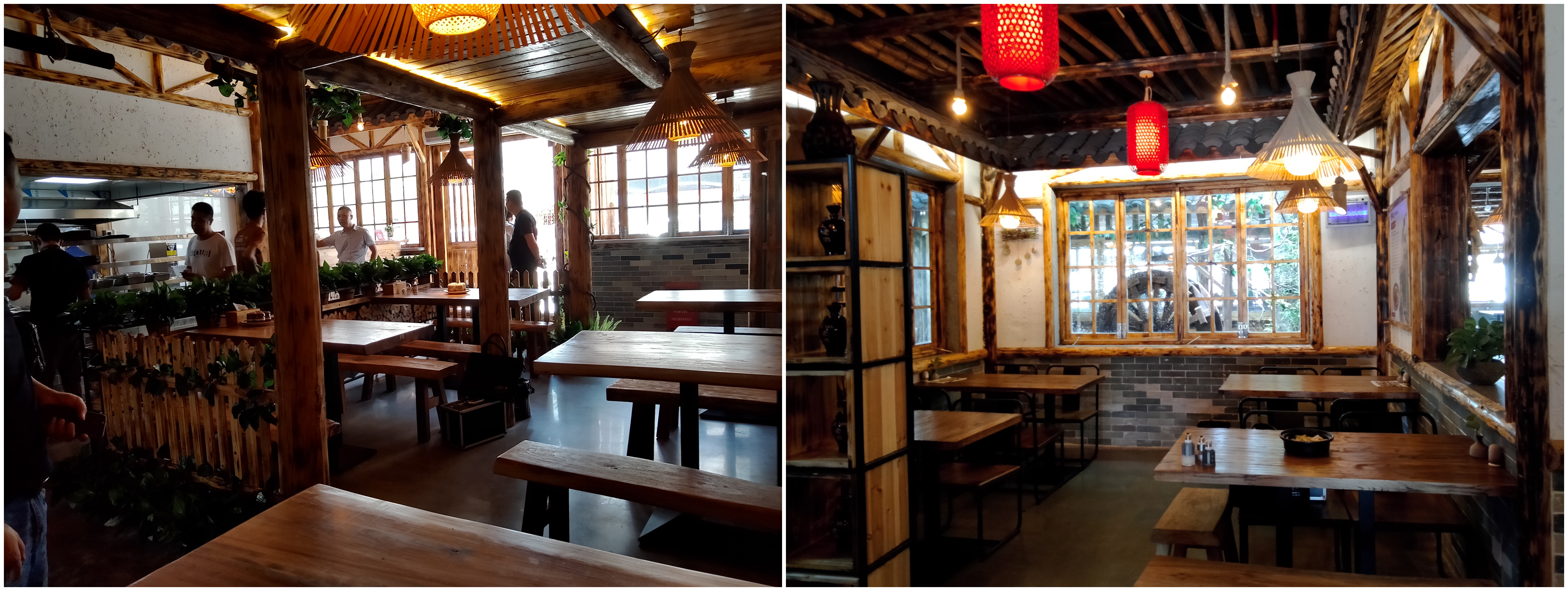 光柏士川菜館燈光改造案例——許阿婆餐廳