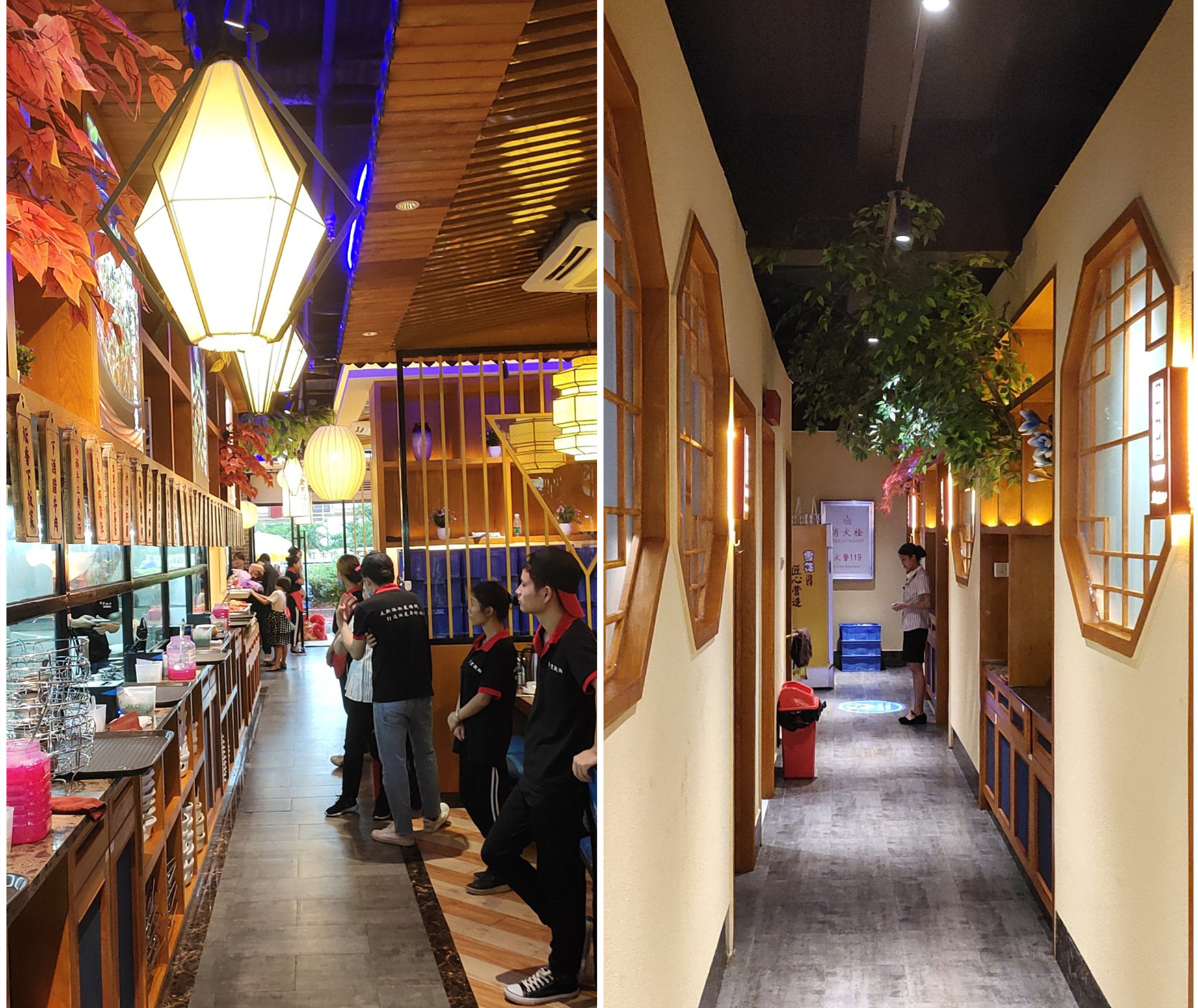 光柏士湘菜館燈光設計案例——食里飄湘