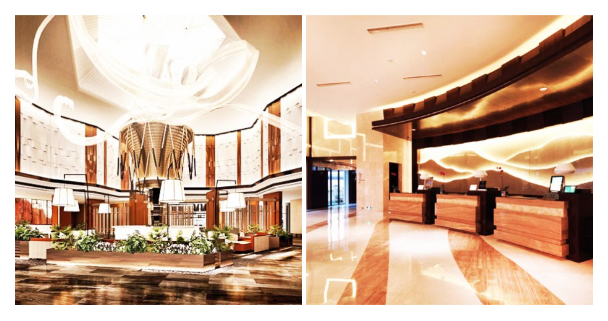 酒店大廳燈吊頂燈這樣設計 酒店大廳燈吊頂燈這樣設計